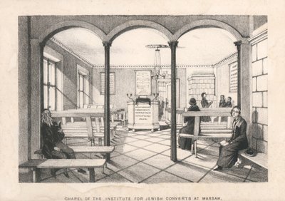 Chapel of the Institute for Jewish Converts at Warsaw by English School
