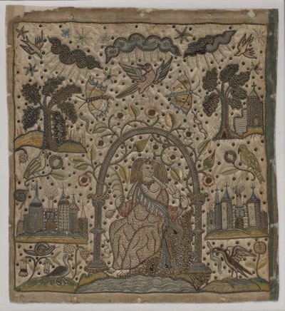 Charity beneath an arch, c.1640 by English School