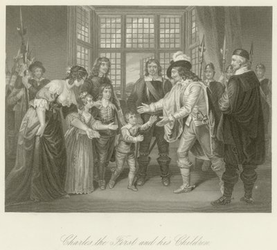 Charles the First with His Children by English School
