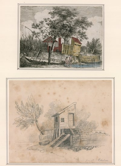 Chelsea scene by English School