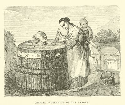 Chinese Punishment of the Cangue by English School