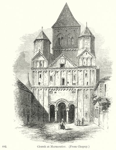 Church at Marmoutier by English School