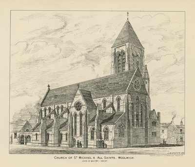 Church of St Michael and All Saints in Woolwich by English School