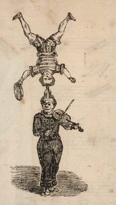 Circus Acrobats by English School