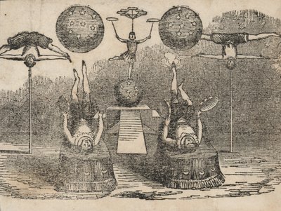 Circus Acrobats by English School