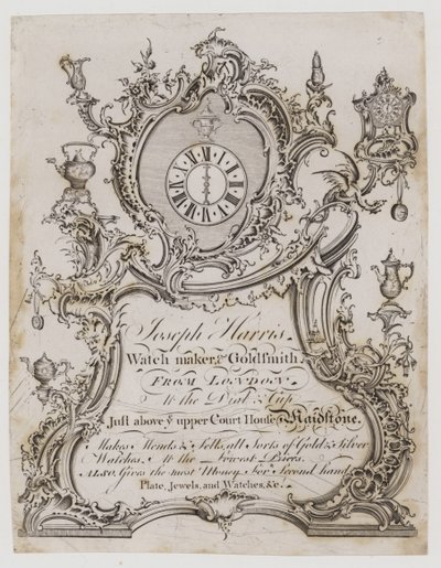 Clock and Watch Makers, Joseph Harris by English School