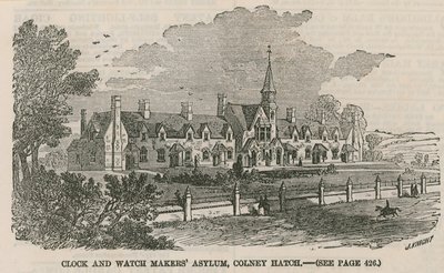 Clock and Watch Makers Asylum by English School