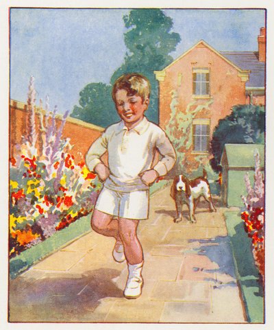 Commands: Hop on the left foot by English School