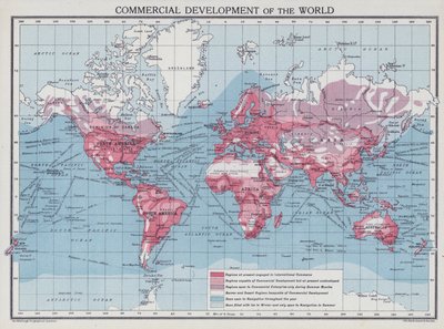 Commercial Development of the World by English School