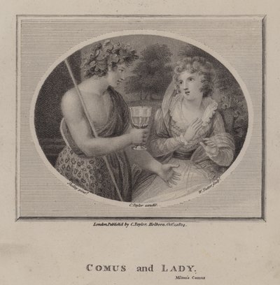 Comus and Lady by English School