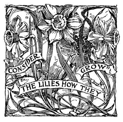 Consider The Lilies How They Grow by English School