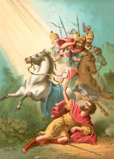 Conversion of Saul by English School