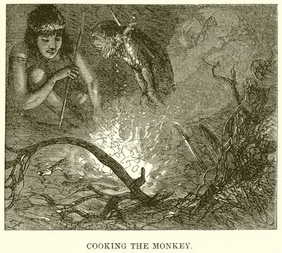 Cooking the Monkey by English School