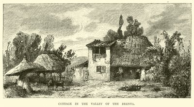 Cottage in the Valley of the Brenta by English School