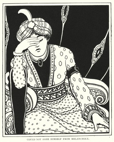 Could not free himself from melancholy by English School