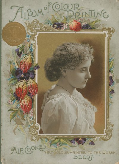 Cover of Album of Colour Printing by Alf Cooke, Art Colour Printer to the Queen by English School