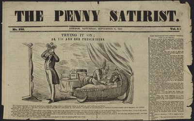 Cover of The Penny Satirist by English School
