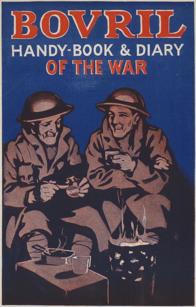 Cover of the Bovril Handy Book and Diary of the War by English School