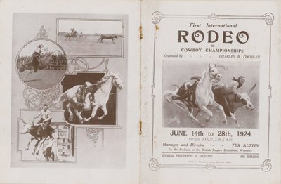 Cover of the Programme for the First International Rodeo by English School