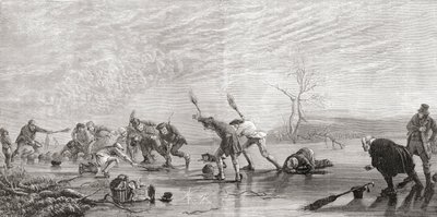 Curling in the 19th Century, from 