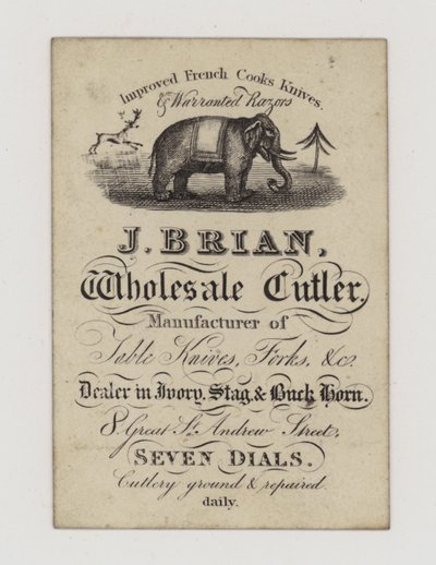 Cutler, J Brian by English School