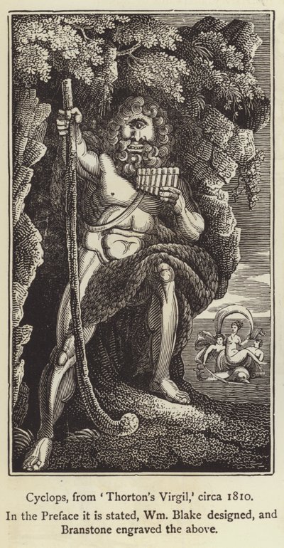 Cyclops from Thornton’s Virgil by English School