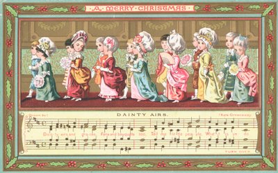 Dainty Airs and Children by English School