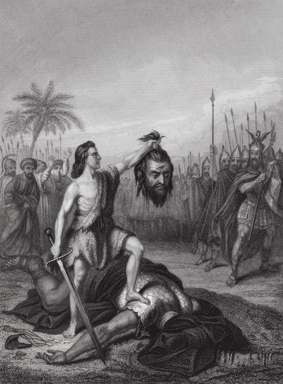 David and Goliath by English School