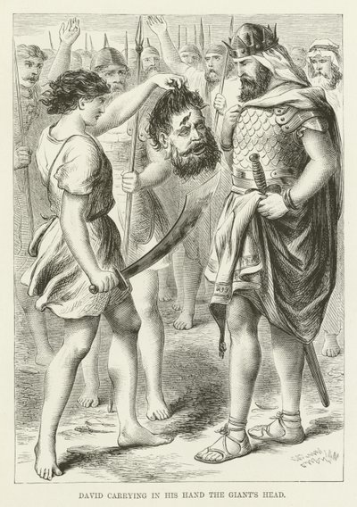 David Carrying in His Hand the Giant