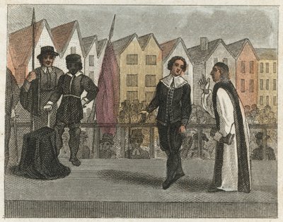 Death of Lord Russell by English School