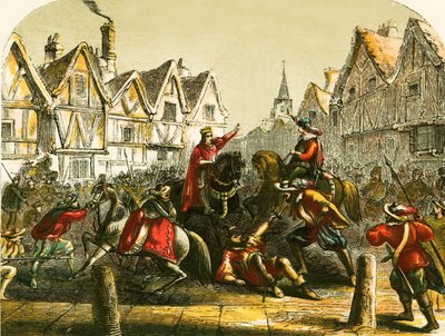 Death of Wat Tyler by English School