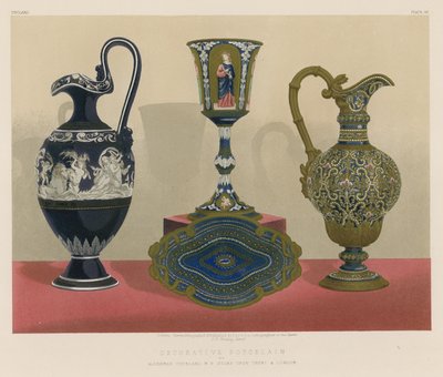 Decorative Porcelain by English School