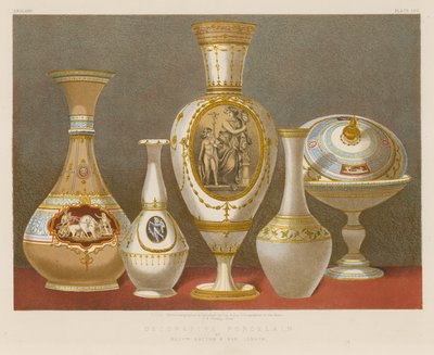 Decorative Porcelain by English School