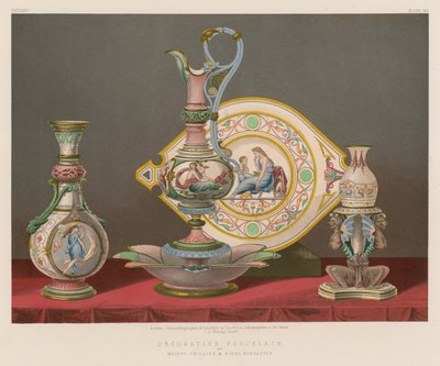 Decorative Porcelain by English School