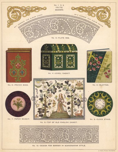 Decorative items by English School