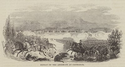 Defeat of the Afghans at Kandahar by English School