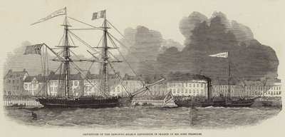 Departure of the Renewed Branch Expedition in Search of Sir John Franklin by English School