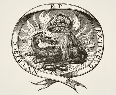 Device of Francois I, 1878 by English School
