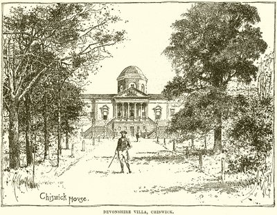 Devonshire Villa, Chiswick by English School