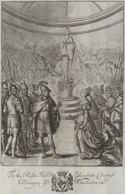 Dido and Aeneas in Carthage by English School