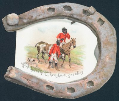 Disheveled Huntsmen and Horseshoe by English School