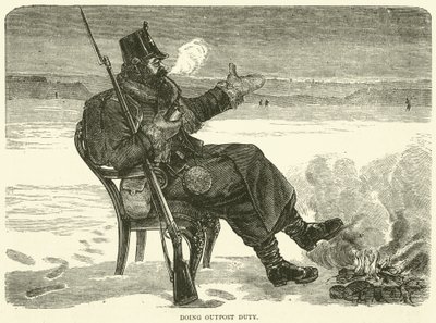 Doing Outpost Duty by English School