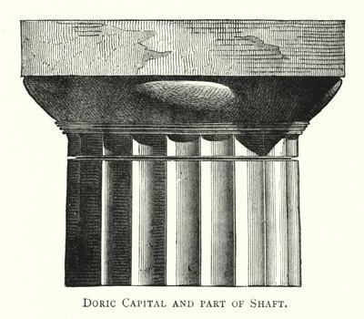 Doric Capital and part of Shaft by English School