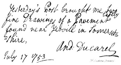 Dr. Andrew Ducarel by English School