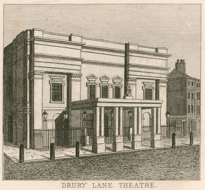 Drury Lane Theatre, London by English School