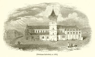 Dunblane Cathedral, in 1620 by English School