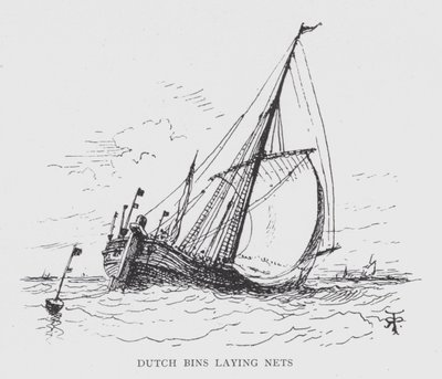 Dutch bins laying nets by English School