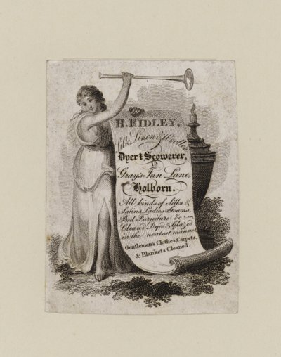 Dyer and Scowerer, H Ridley by English School
