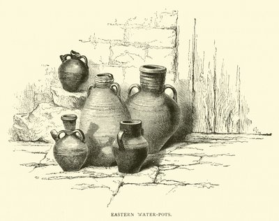 Eastern water-pots by English School