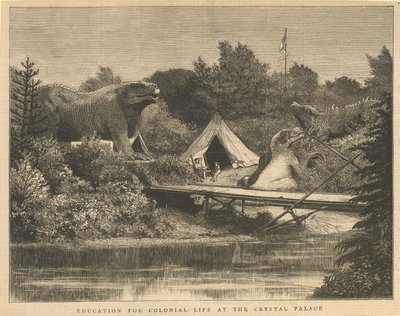 Education for Colonial Life at the Crystal Palace, Sydenham by English School